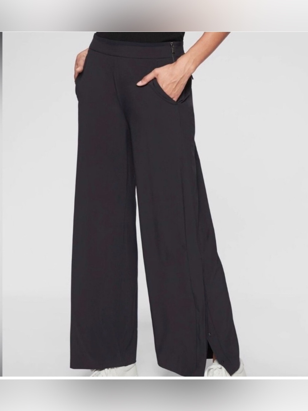 Athleta Gramercy Track Trouser in Black